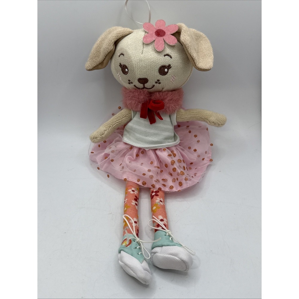 Hopscotch Lane HARLEY 12" Soft Puppy Doll Plush Toy